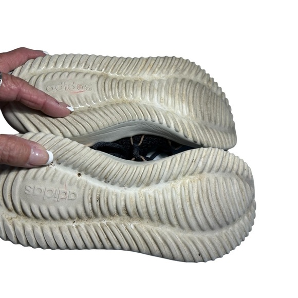 Adidas Cloudfoam Ultimamotion Gold Heel Sneakers Women’s 7.5 - Picture 9 of 10